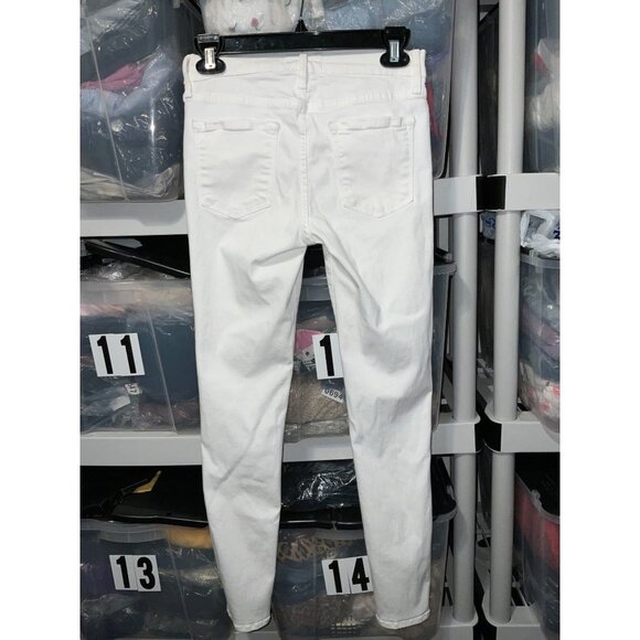 FRAME DENIM Le Skinny De Jeanne White Jeans sz. 28 - Picture 3 of 10